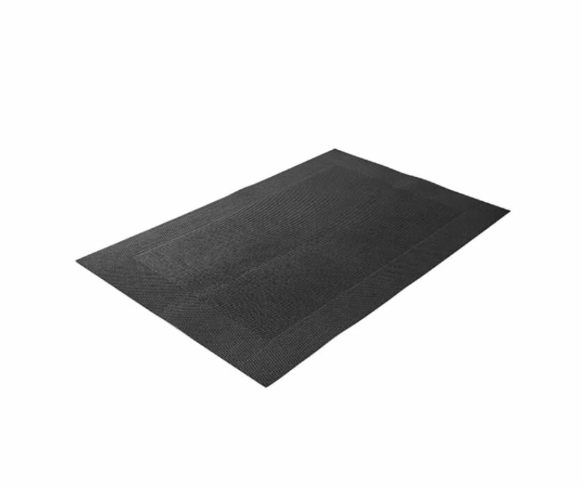 Салфетка сервировочная (коврик настольный) ПВХ 30х45см черный