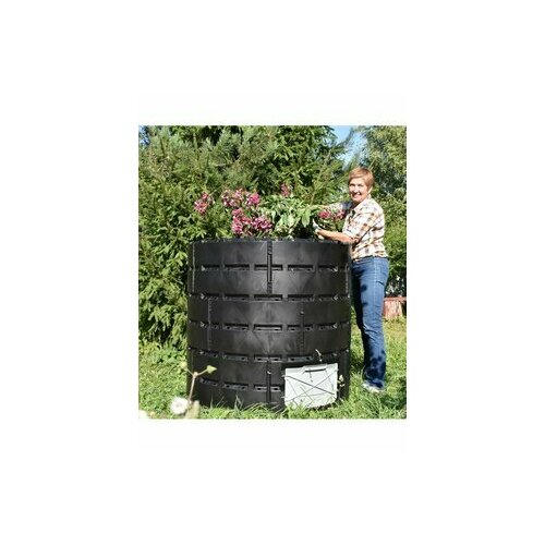 Компостер садовый Колор, круглый, 800 литров + подарок для рьяного огородника компостер садовый сборный 1200 литров