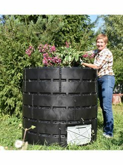 фото Компостер садовый "Колор", круглый, 800 литров + подарок