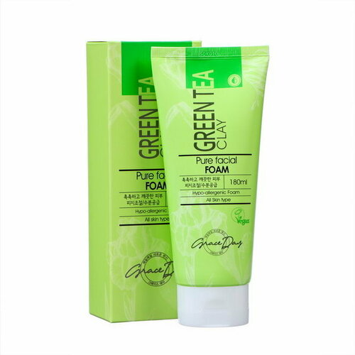 Артикул: 2164-129. Вес: 220 гр., Размер упаковки: 5 x 18.5 x 6.5 см., Тип кожи: Для всех типов, Область применения: Для лица, Вид: Пенка. Пенка с зеленой глиной для бережного очищения любого типа кожи. Пенка придает коже свежий, здоровый, ухоженный вид и матовость. Зеленая глина тонизирует, регулирует работу сальных желез, помогает поддерживать кожу молодой и красивой. Подходит для всех типов кожи.