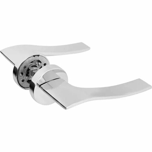 Дверные ручки 143 H комплект цвет хром 4800₽