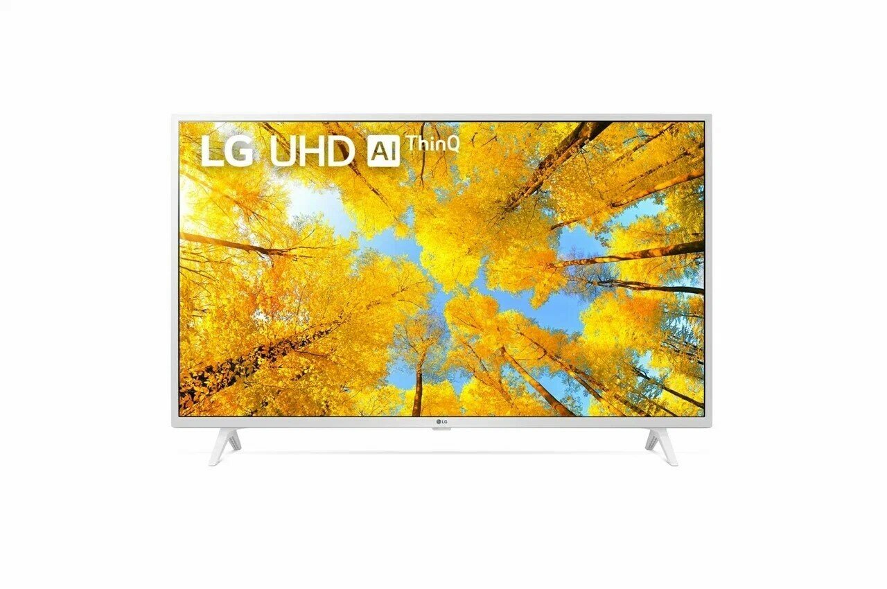 Телевизор LG 43UQ76906LE 43" 4K UHD, белый