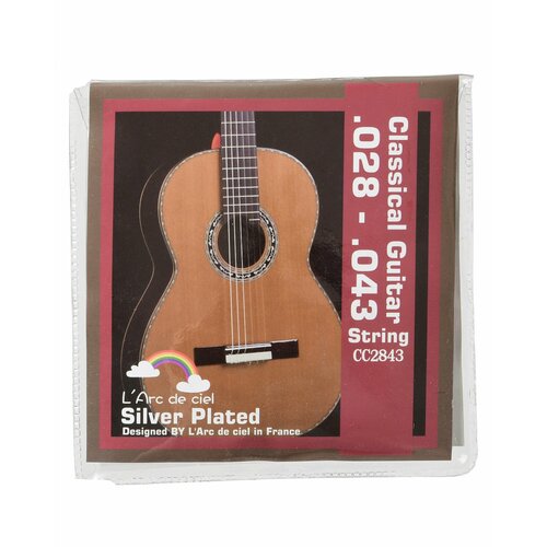 Струны для классических гитар L'ARC прозрачные