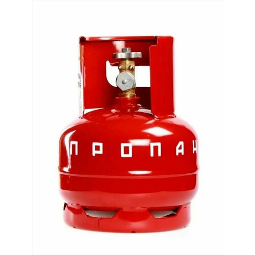 Баллон газовый пропановый 5л пустой без газа с вентилем ВБ-2 Беларусь НЗГА 5131₽