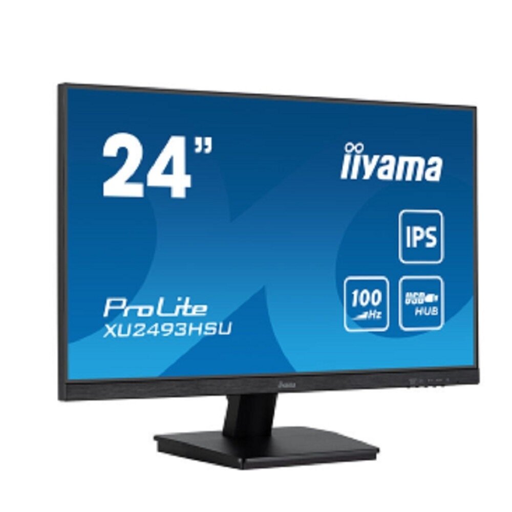 LCD IIYAMA 23.8″″ XU2493HSU-B6 {IPS 1920x1080 100Hz 1ms 250cd HDMI DisplayPort USB M/M}