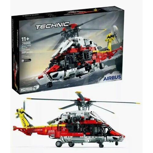 конструктор lego technic 42145 спасательный вертолет airbus h175 2001 дет Конструктор Спасательный вертолет Airbus H175, 2001 деталей