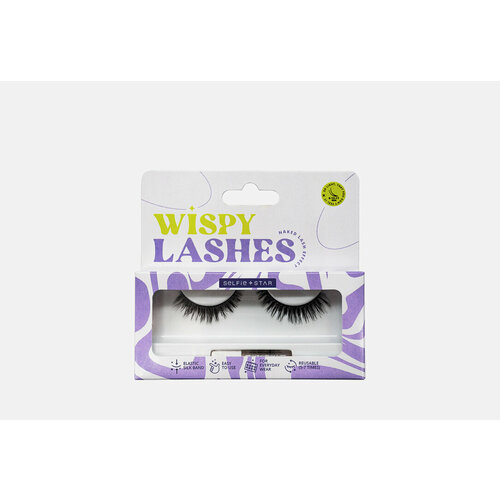 Накладные ресницы Selfie Star Eyelashes Wispy Drama Queen SSLD7 количество 2 шт 1170₽