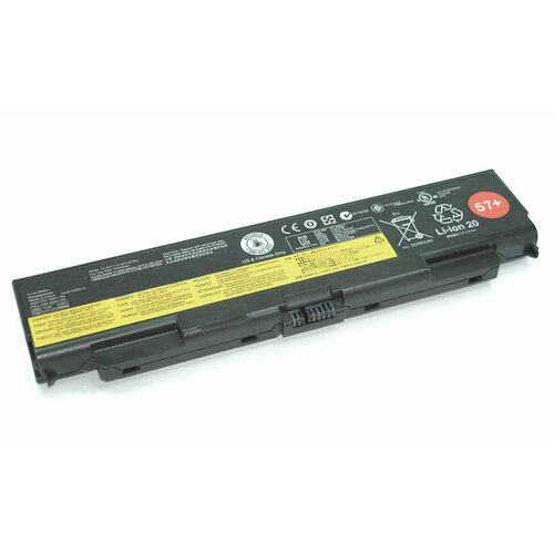 Аккумуляторная батарея для ноутбука Lenovo T440p (45N1160 57+) 10,8V 57Wh черная аккумулятор для ноутбука lenovo thinkpad l440 l540 t440 t540 w540 series 11 1v 4400mah 49wh pn 45n1147