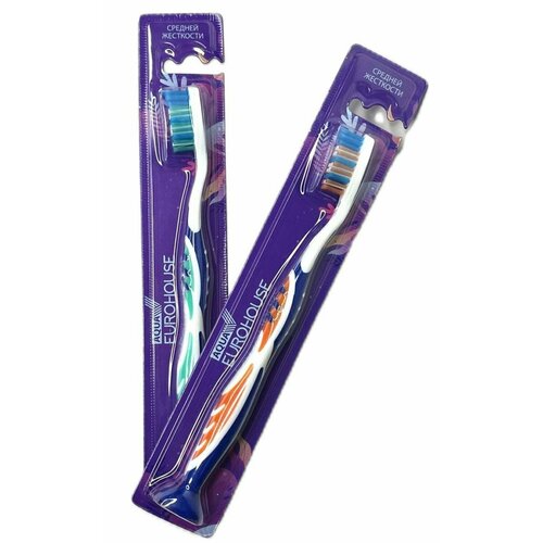 Щетка зубная EUROHOUSE medium на присоске 449₽