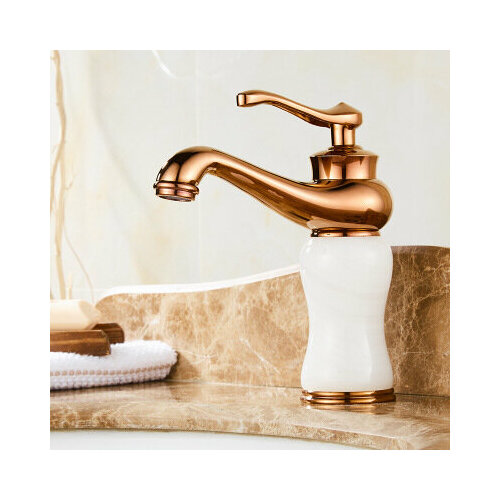 Смеситель для раковины Ther винтажный медный