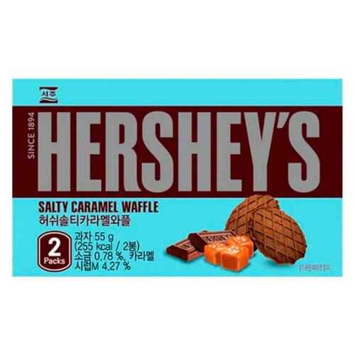 фото Вафли с соленой карамелью Hershey's Salty Caramel Waffle, 55гр