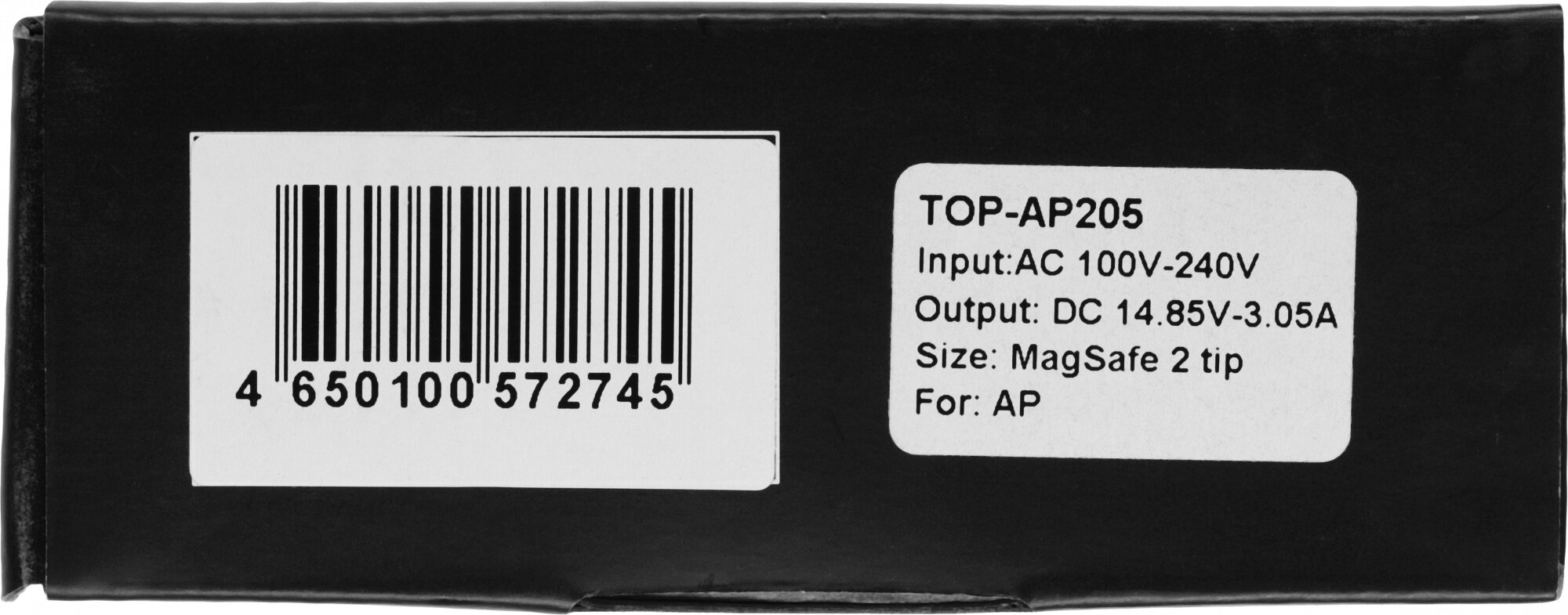 Зарядное устройство TopON TOP-AP205 14.5V -> 3.1A для MacBook Air 45W MagSafe 2, PN: MD592Z/A - фото №15