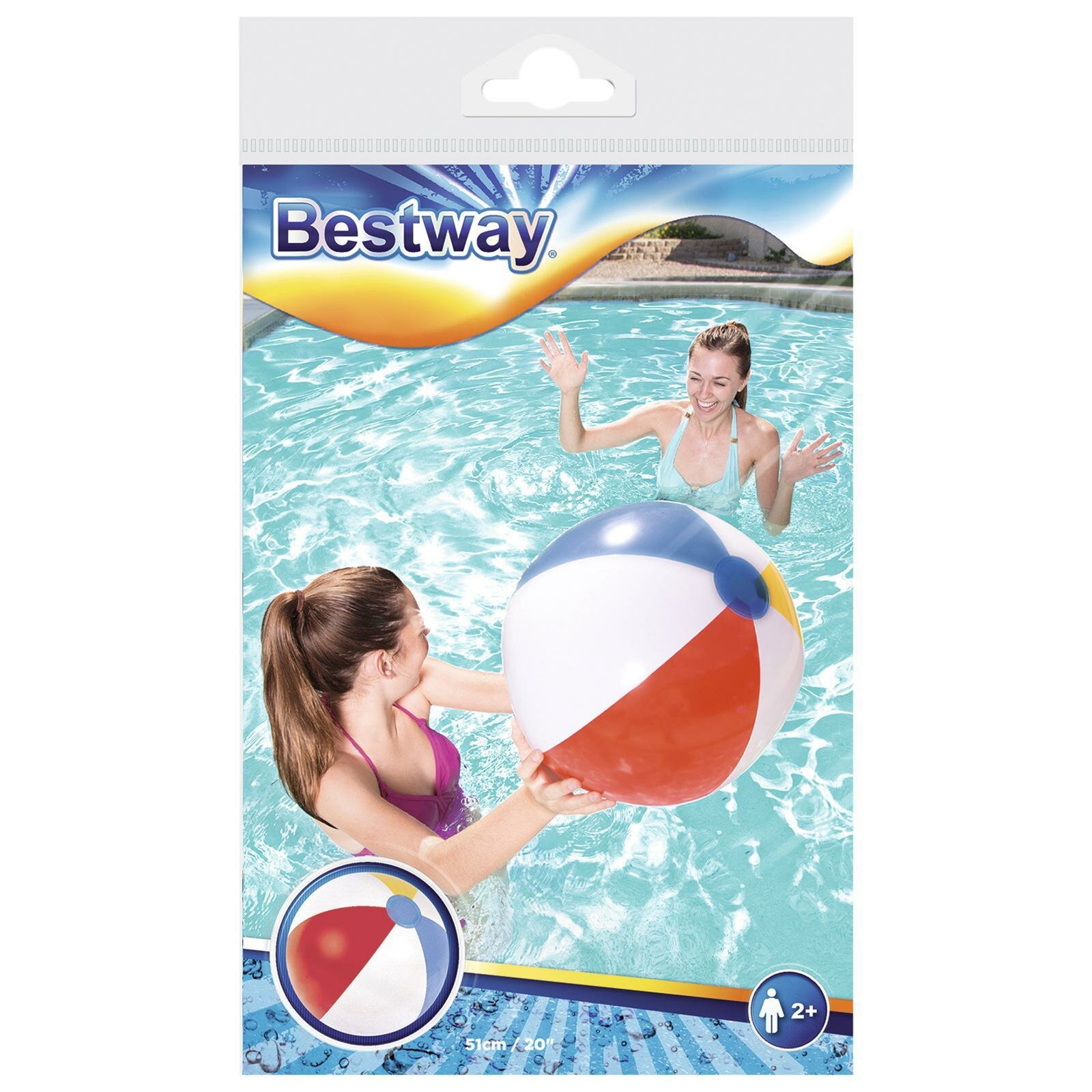 Мяч надувной "Bestway" d=51 см