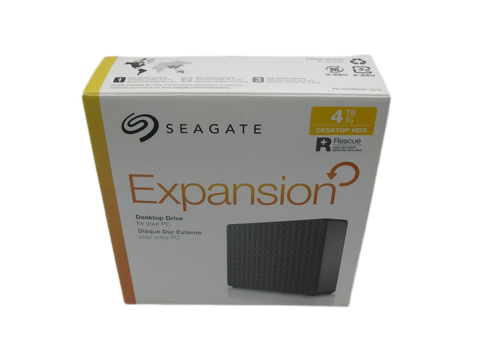 Внешний жесткий диск 3,5" Seagate 4TB STEB4000200 USB 3.0
