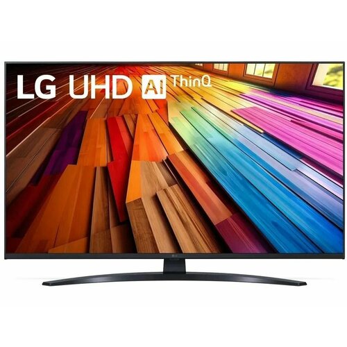 Телевизор LG 43UT81006LA ARUB черный 4702100₽