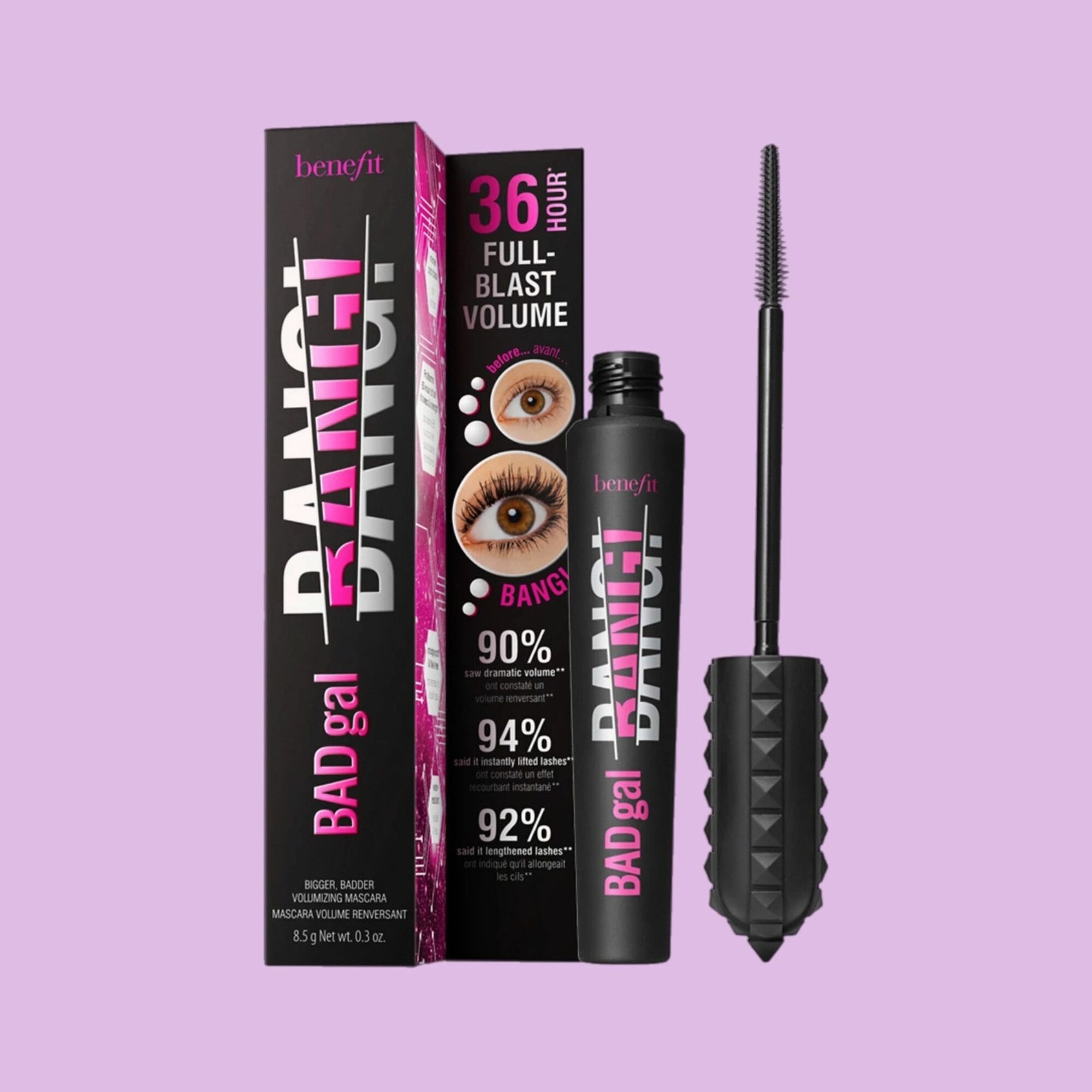 Тушь для увеличения объема Benefit BGB 8.5 г, черная