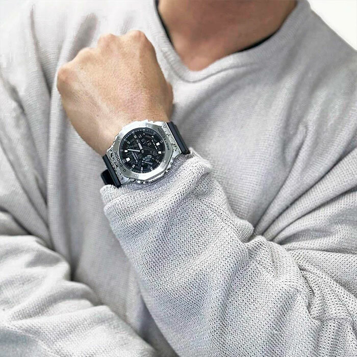 Наручные часы CASIO G-Shock, серебряный — фото 1