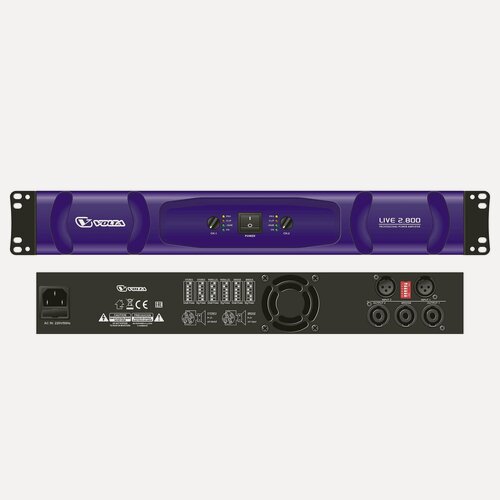 Изображение товара Усилитель мощности (концертный) Volta LIVE 2.800