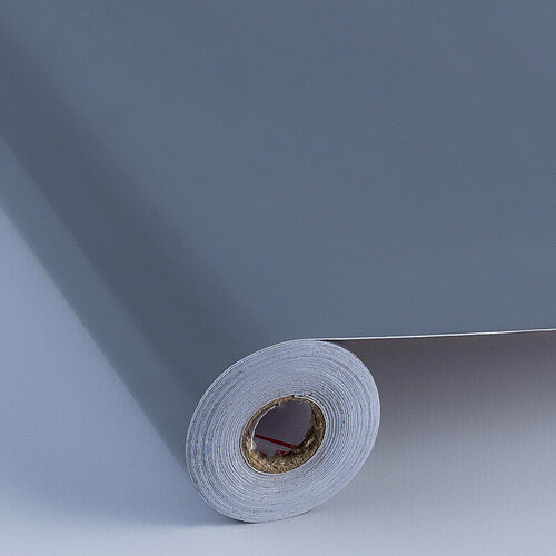 Самоклеящаяся пленка ПВХ цветная серая 045х8м 779₽