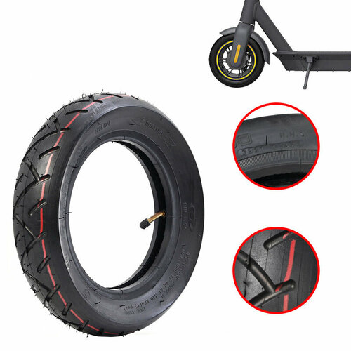 Покрышка шина MyPads 10 дюймов для электросамоката Kugoo M4, M3, Ultron T-10, curus M-5, Joyor Y-10-S