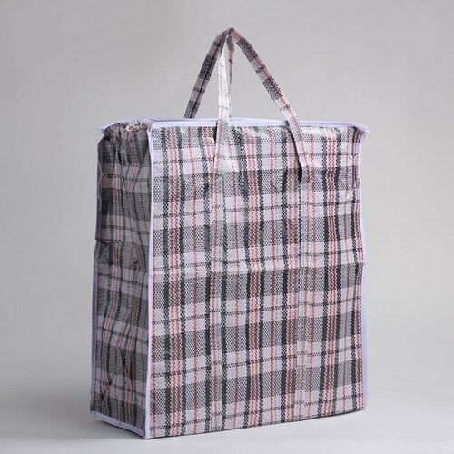 Сумка дорожная , черный, белый