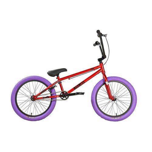 Велосипед Stark Madness BMX 5 CrMo 2024 9 красныйчерныйфиолетовый 49990₽