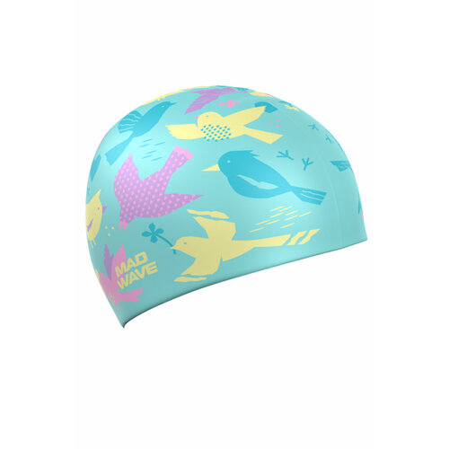 Юниорская силиконовая шапочка Birds