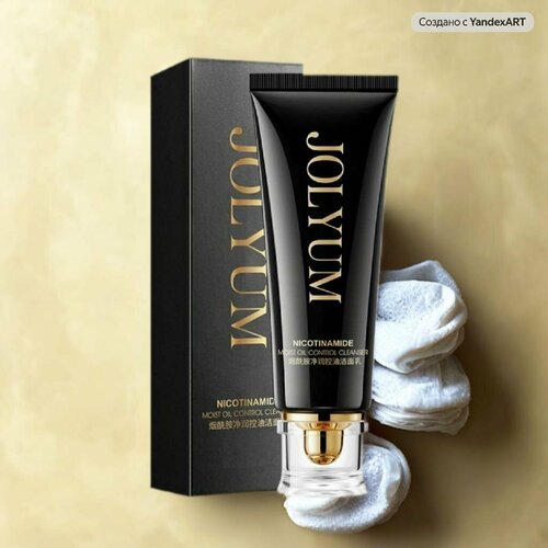 Пенка для умывания лица очищающая гель с ниацинамидом