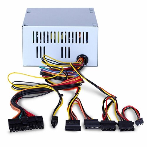 Блок питания HIPER HPT-400 ATX 231 400W Passive PFC 80mm fan power cord OEM 2235₽