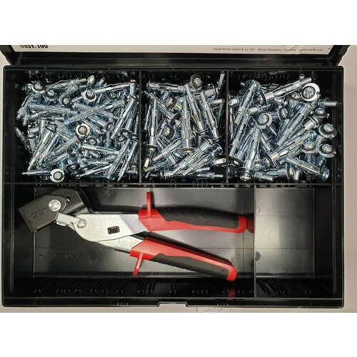 Набор Металлический дюбель для полых стен W-MH WURTH Германия 11600₽