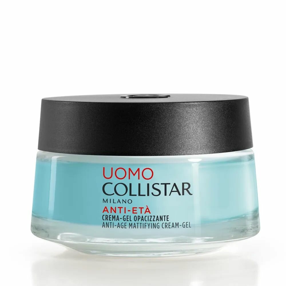 Collistar  Uomo Crema Gel Opacizzante AntiEta Матирующий и омолаживающий мужской крем гель для лица 50 мл