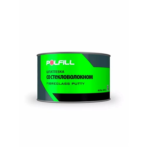 Шпатлевка со стекловолокном GLASS 0,5 кг с отвердителем