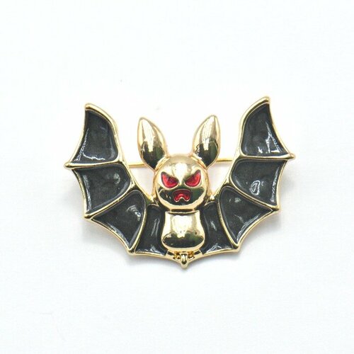 Брошь Silver WINGS, эмаль