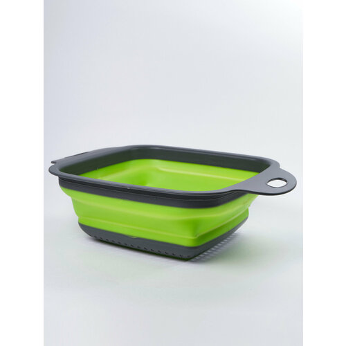 Набор 2 шт в коробке. Дуршлаги силиконовые 16 см 2 штуки складные