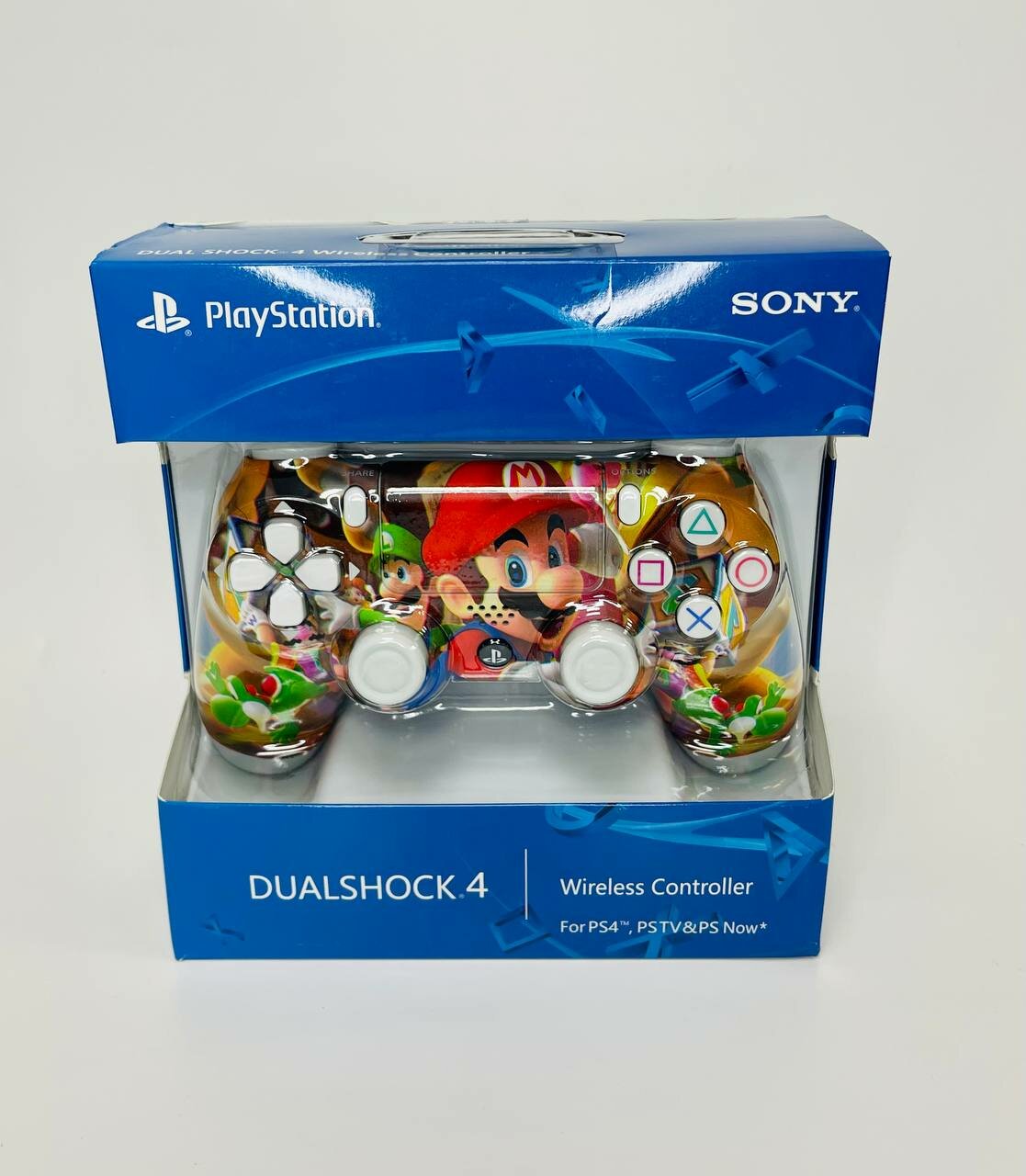 Геймпад/Джойстик беспроводной Кастомный "Mario" Джойстик для PS4/ПК/Смартфон/Ноутбук