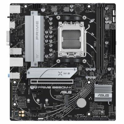 Материнская плата ASUS (AM5, AMD B650, 2*DDR5 (8000), 4*SATA 6G RAID, 2*M.2, 3*PCIE, 2.5Glan, VGA, HDMI, 4*USB 3.2, 4*USB 2.0) - фото №3