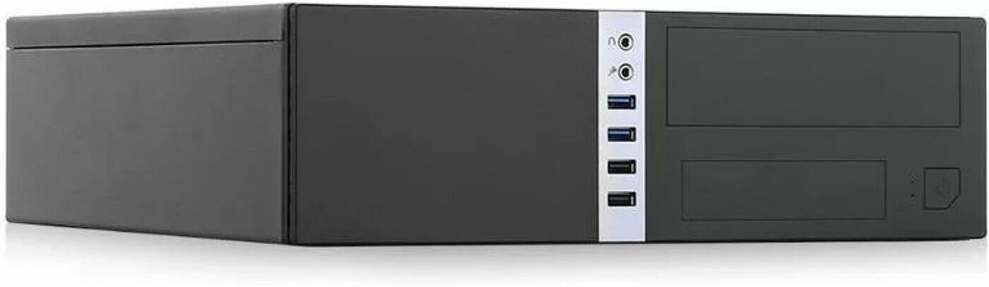 Корпус microATX Foxline FL-203 300 Вт чёрный - фото №2