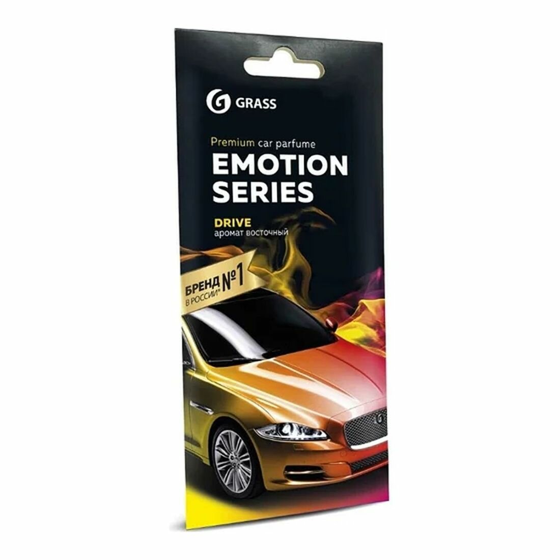Ароматизатор воздуха картонный Grass Emotion Series Drive (New) Grass AC0197 1шт.
