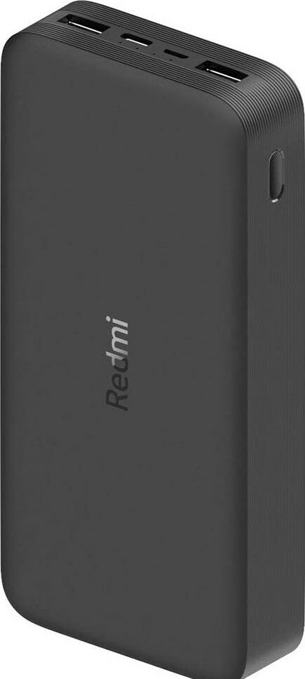 Внешний аккумулятор Xiaomi Redmi Fast Charge Power Bank 18 Вт, 20 000 мА•ч, черный (PB200LZM/ VXN4304GL)