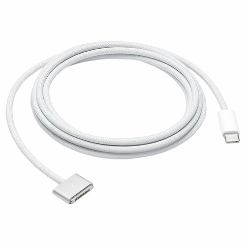 Кабель для блока питания ноутбука Apple MacBook USB-C на Magsafe 3 Silver
