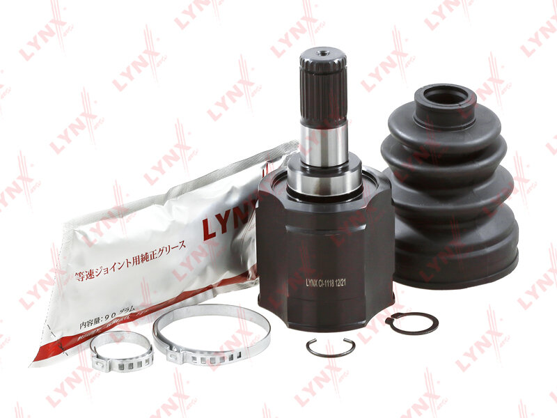 ШРУС внутренний LYNXauto CI-1118. Для: HUINDAI Accent(Акцент)(LC/MS) 1.5-1.6 00-10 / Elantra(Элантра)(XD/HD) 1.6-2.0 00-11 / i30(FD) 07-11 / Matrix 01