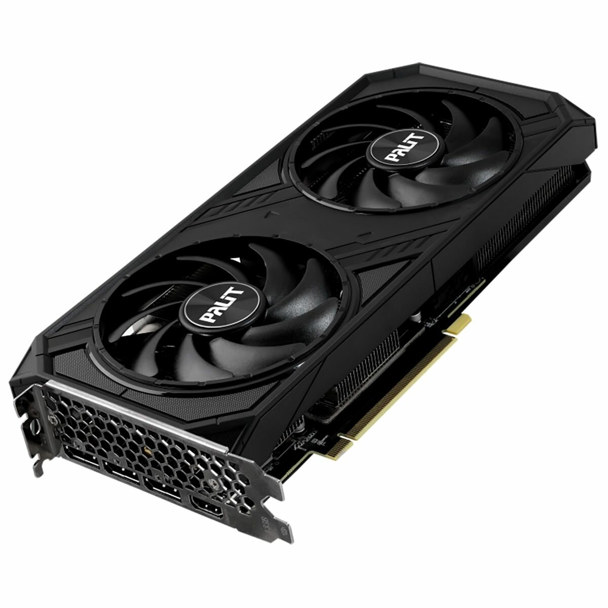 Видеокарта Palit RTX 4070 DUAL 12GB GDDR6 192bit 3xDP HDMI 2FAN RTL — фото 1