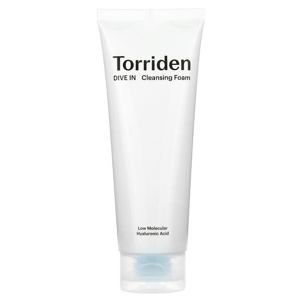 Torriden, Dive In, очищающая пенка с низкомолекулярной гиалуроновой кислотой, 150 мл (5,07 жидк. Унции) — фото 1