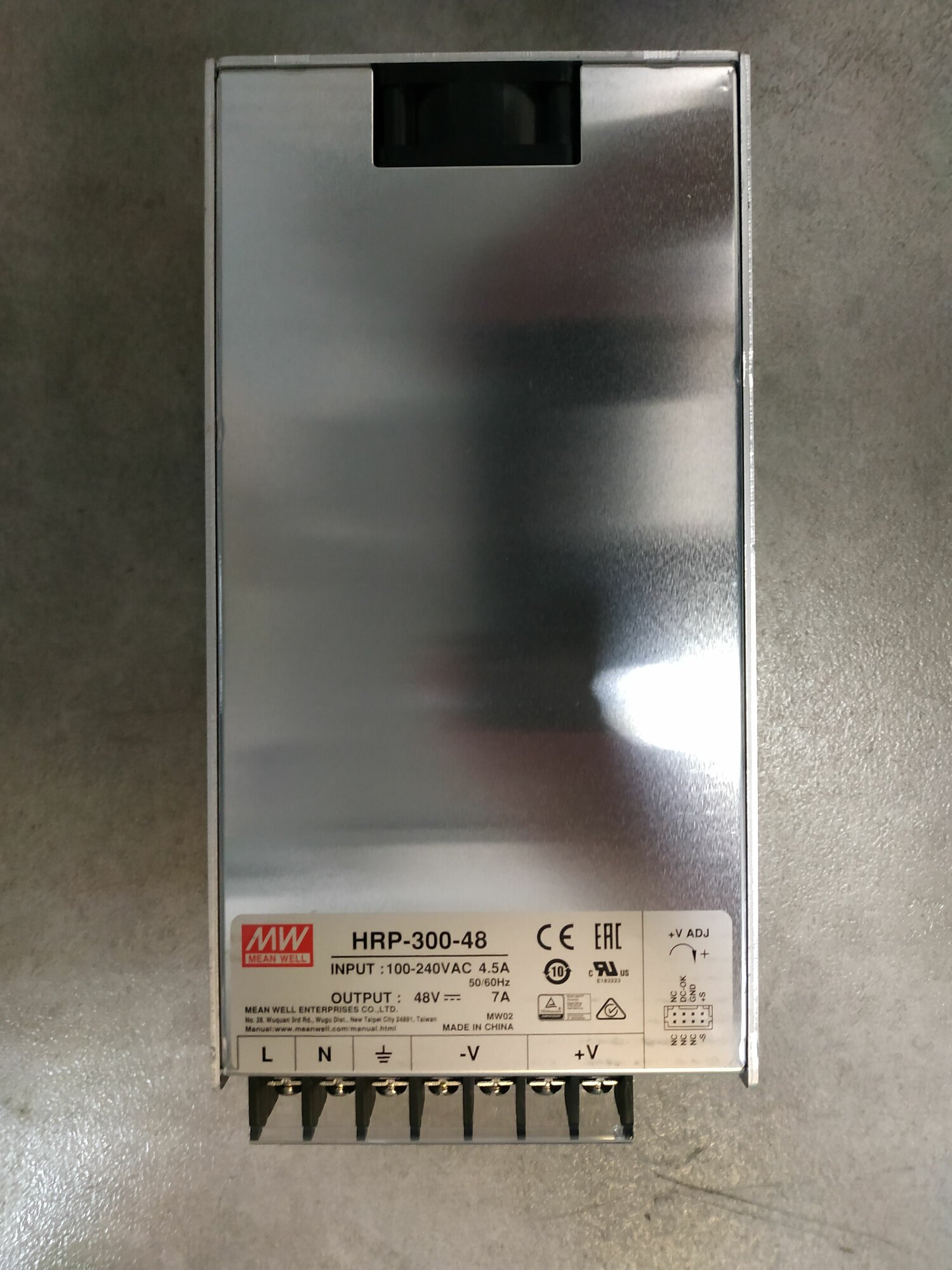 Блок питания: HRP-300-48, импульсный, модульный, 336Вт