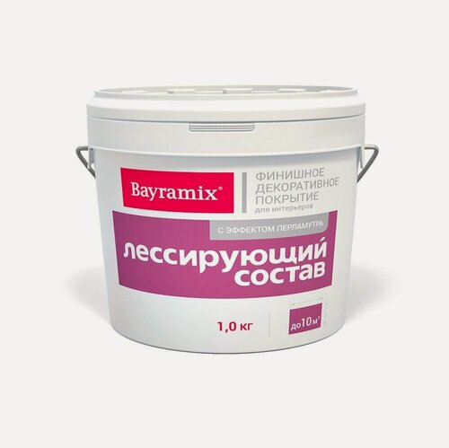 Изображение товара Состав лессирующий с перламутровым эффектом Bayramix (1кг)