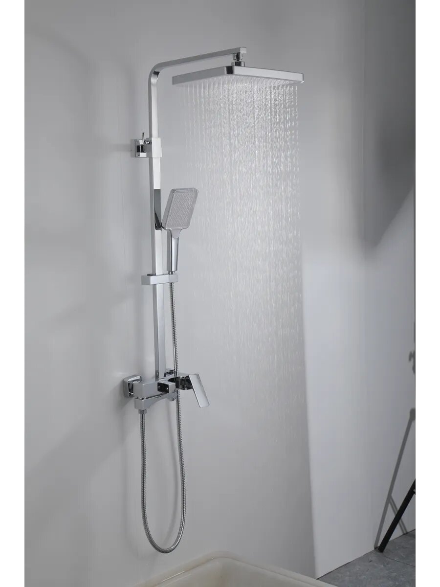 Душевая система с тропическим душем Frap F2476 — фото 1