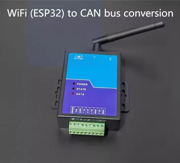 Второе развитие раба Modbus RTU TCP от ESP32 Bluetooth и WIFI до шины CAN/RS485, RS485