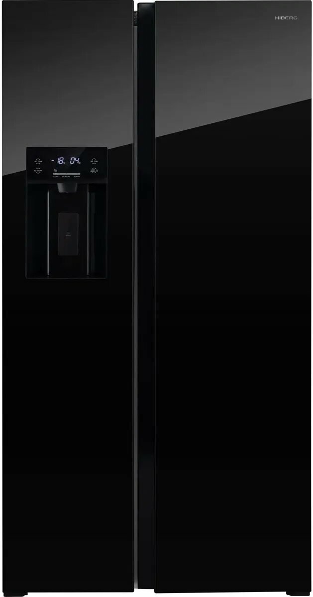 Холодильник двухкамерный HIBERG RFS-650DX NFGB inverter Side by Side