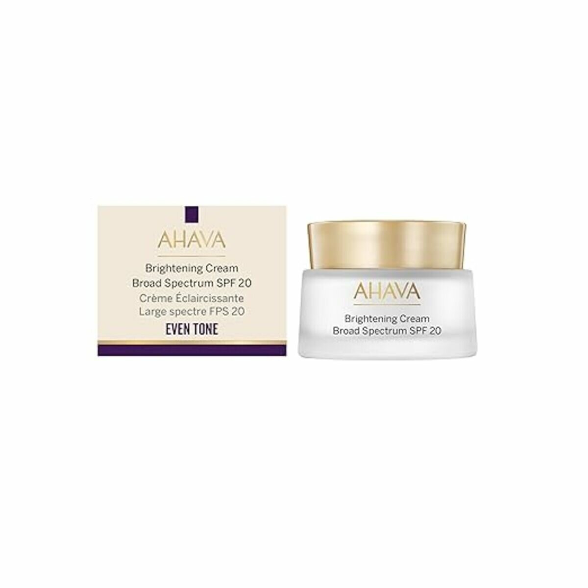 Ahava Even Tone - Brightening Cream SPF 20 Крем омолаживающий увлажняющий выравнивающий тон кожи, 50 мл