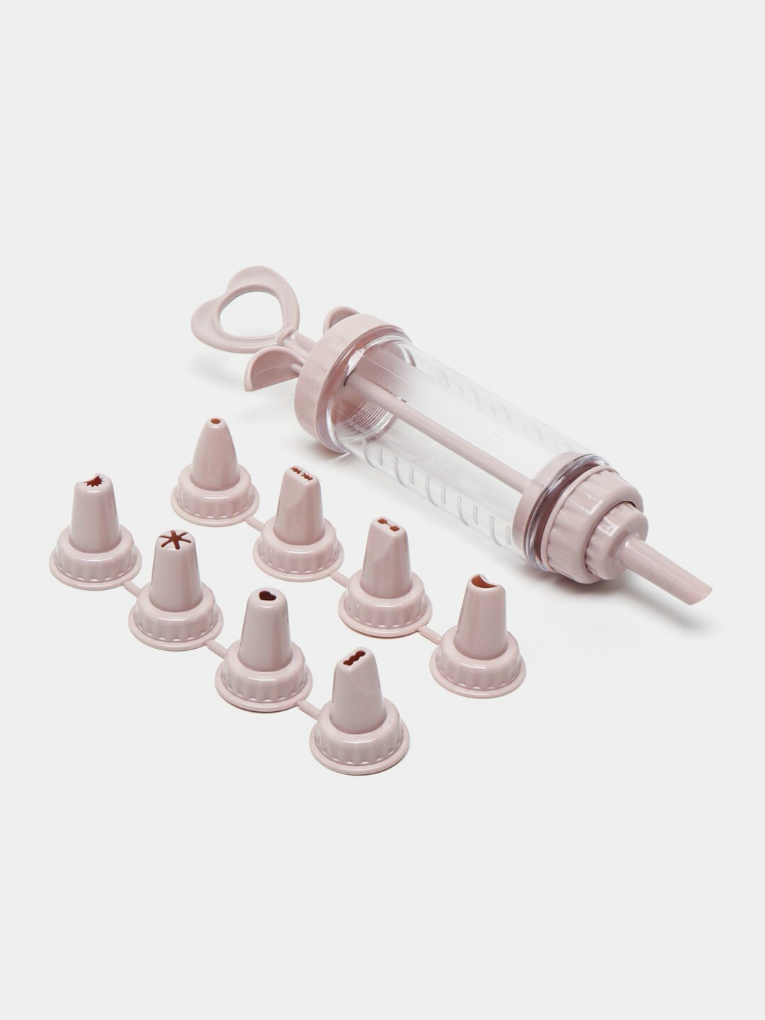 Шприцы кондитерские, для конфет, безе, кремов, печенья. Турция Titiz, AP-1004, Розовый